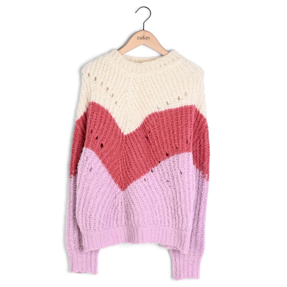 ba&sh Balmy Chunky Knit Wool Alpaca Jumper Sweater